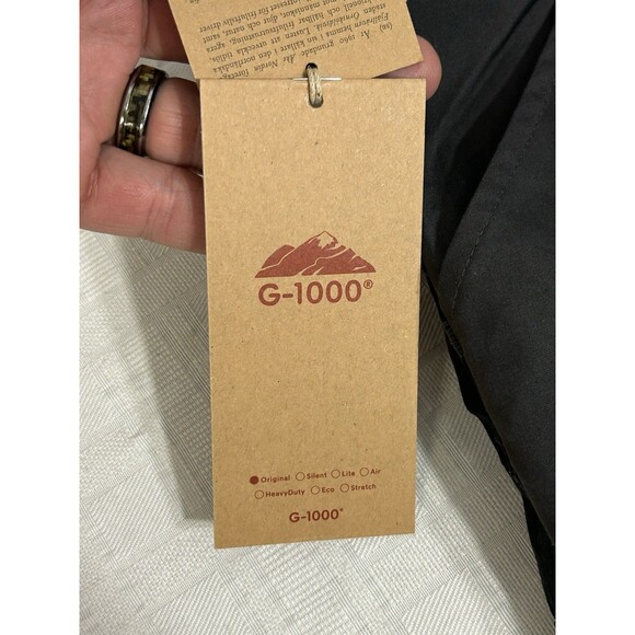 NEW! FJALLRAVEN Vidda Pro Black Gray Trousers G-1000 Pants 44 Size 29 x 31 M Reg - Picture 5 of 16